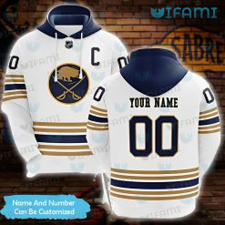 Personalized Sabres Hoodie 3D Stripe Pattern Buffalo Sabres Gift