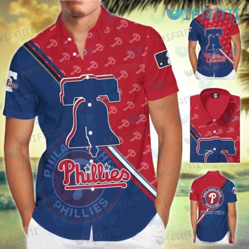 Philadelphia Phillies Hawaiian Shirt Big Logo Philadelphia Phillies Gift