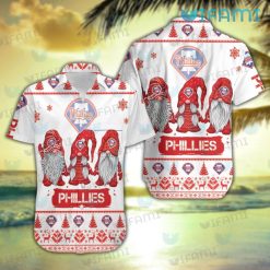 Phillies Hawaiian Shirt Christmas Gnomes Philadelphia Phillies Gift