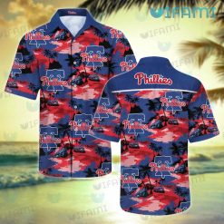 Phillies Hawaiian Shirt Tropical Island Philadelphia Phillies Gift