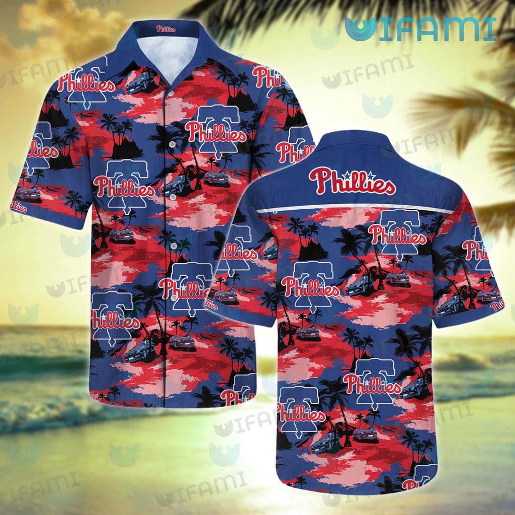 Philadelphia Phillies MLB Flower Tropical Hawaiian Shirt Summer