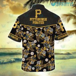 Pirates Hawaiian Shirt Baseball Love Peace Pittsburgh Pirates Present Back