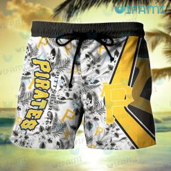 LIMITED] Pittsburgh Pirates MLB-Summer Hawaiian Shirt And Shorts