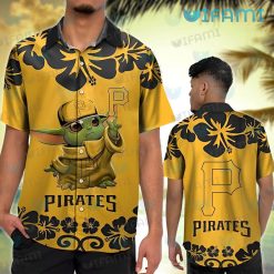 Pittsburgh Pirates Hawaiian Shirt Baby Yoda Pirates Gift