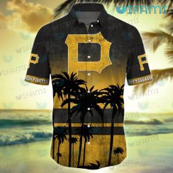 Pittsburgh Pirates Hawaiian Shirt Coconut Tree Pirates Present