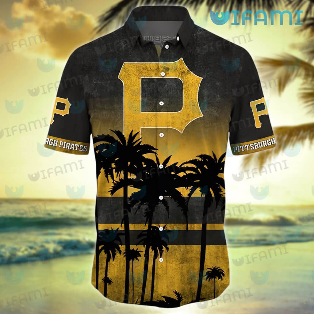 MLB Pittsburgh Pirates Tropical Hibiscus Hawaiian Shirt For Sport Fans