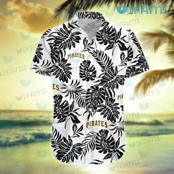 Pittsburgh Pirates Hawaiian Shirt Palm Leaves Pirates Present