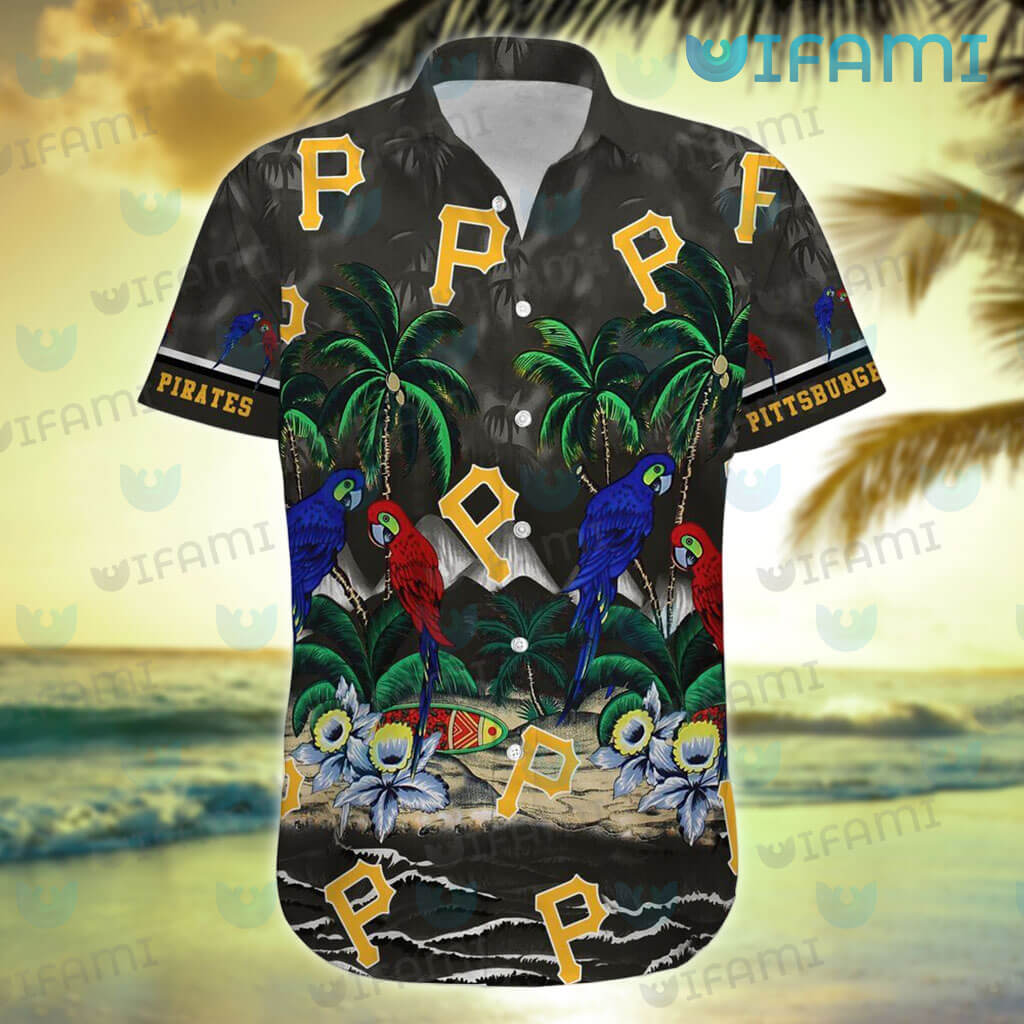 Pittsburgh Pirates Hawaiian Shirt Parrot Couple Tropical Sea Pirates Gift -  Personalized Gifts: Family, Sports, Occasions, Trending