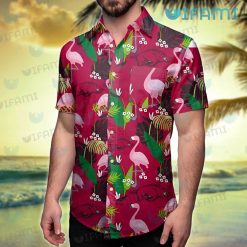 Razorbacks Hawaiian Shirt Flamingo Banana Leaf Arkansas Razorbacks Gift