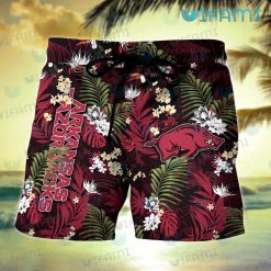 Razorbacks Hawaiian Shirt If This Flag Offends You Arkansas Razorbacks Short