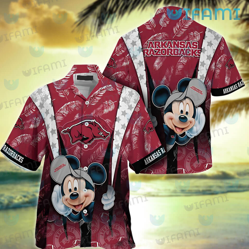 Arizona Diamondbacks Mickey Mouse Hawaii Shirt Summer Button Up