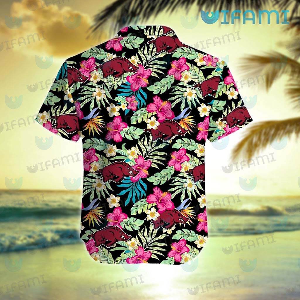 Pirates Hawaiian Shirt Flower Tropical Leaves Pittsburgh Pirates Gift -  Personalized Gifts: Family, Sports, Occasions, Trending