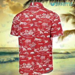 Razorbacks Hawaiian Shirt Tropical Island Arkansas Razorbacks Present Back