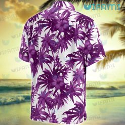 Rockies Hawaiian Shirt Purple Tropical Tree Colorado Rockies Present Back