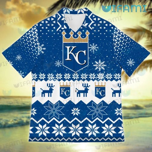 Royals Hawaiian Shirt Christmas Pattern Kansas City Royals Gift