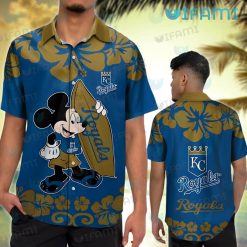 Royals Hawaiian Shirt Mickey Surfboard Kansas City Royals Gift