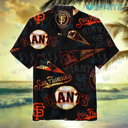 SF Giants Hawaiian Shirt Logo History San Francisco Giants Gift