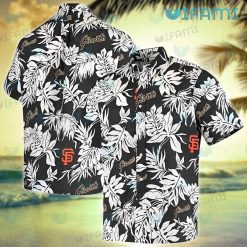 San Francisco Giants Hawaiian Shirt Turtle Tropical Flower Custom SF Giants Gift