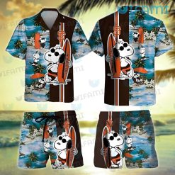 SF Giants Hawaiian Shirt Snoopy Surfing Beach San Francisco Giants Gift