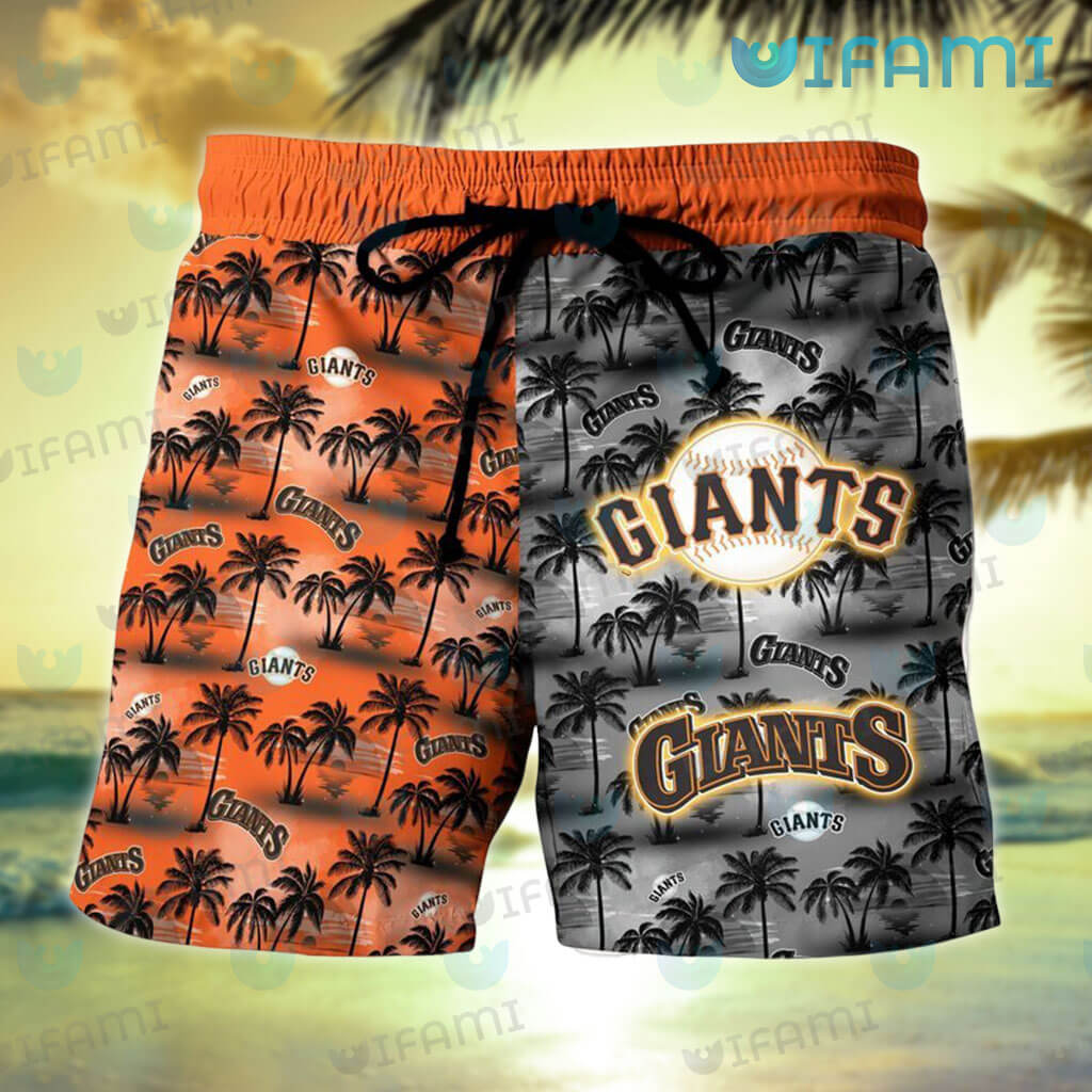 SF Giants Hawaiian Shirt Sunset Dark Coconut Tree San Francisco Giants Gift  - Personalized Gifts: Family, Sports, Occasions, Trending