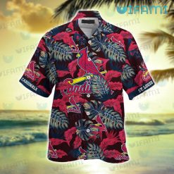 STL Cardinals Hawaiian Shirt Stress Blessed Obsessed St Louis Cardinals Present Front
