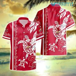 STL Cardinals Hawaiian Shirt Turtle Pattern St Louis Cardinals Gift