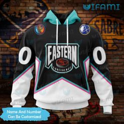 Sabres Hoodie 3D All Star Eastern Conference Personalized Buffalo Sabres Present Front