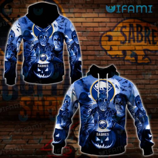 Sabres Hoodie 3D Jason Michael Freddy Halloween Buffalo Sabres Gift