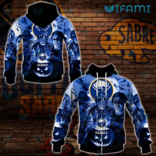 Sabres Hoodie 3D Jason Michael Freddy Halloween Buffalo Sabres Gift