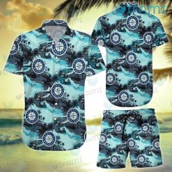 Seattle Mariners Hawaiian Shirt Island Pattern Mariners Gift