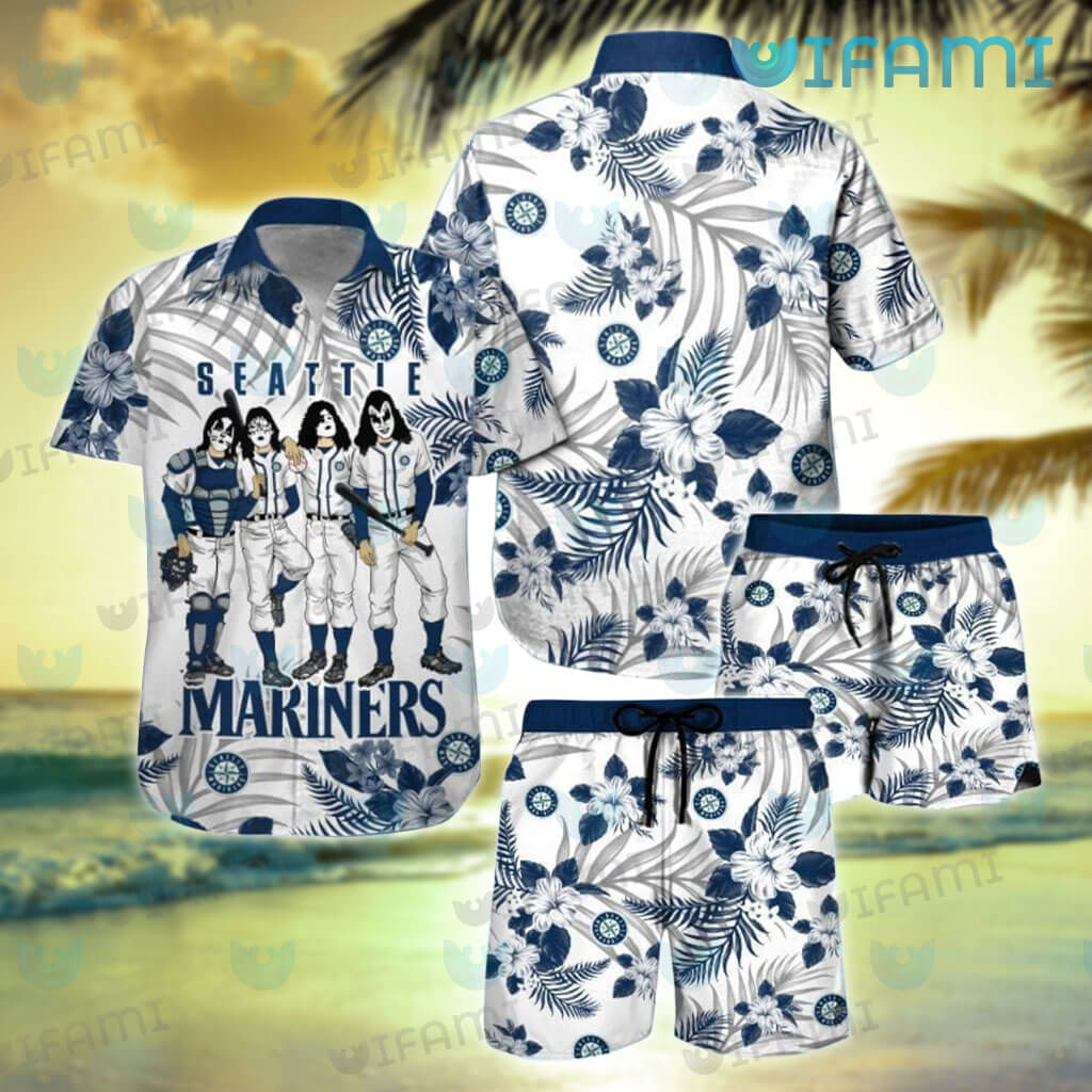 Seattle Mariners MLB Sport Team Ultra Hawaiian Shirt and Short