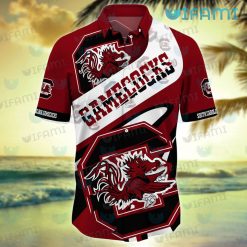 South Carolina Gamecock Hawaiian Shirt Big Logo Gamecocks Present