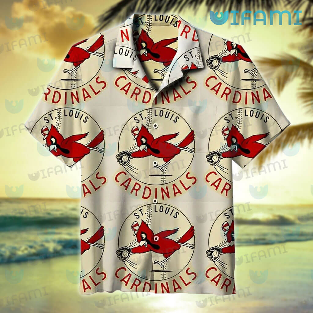 STL Cardinals Hawaiian Shirt Tropical Flower St Louis Cardinals Gift -  Personalized Gifts: Family, Sports, Occasions, Trending