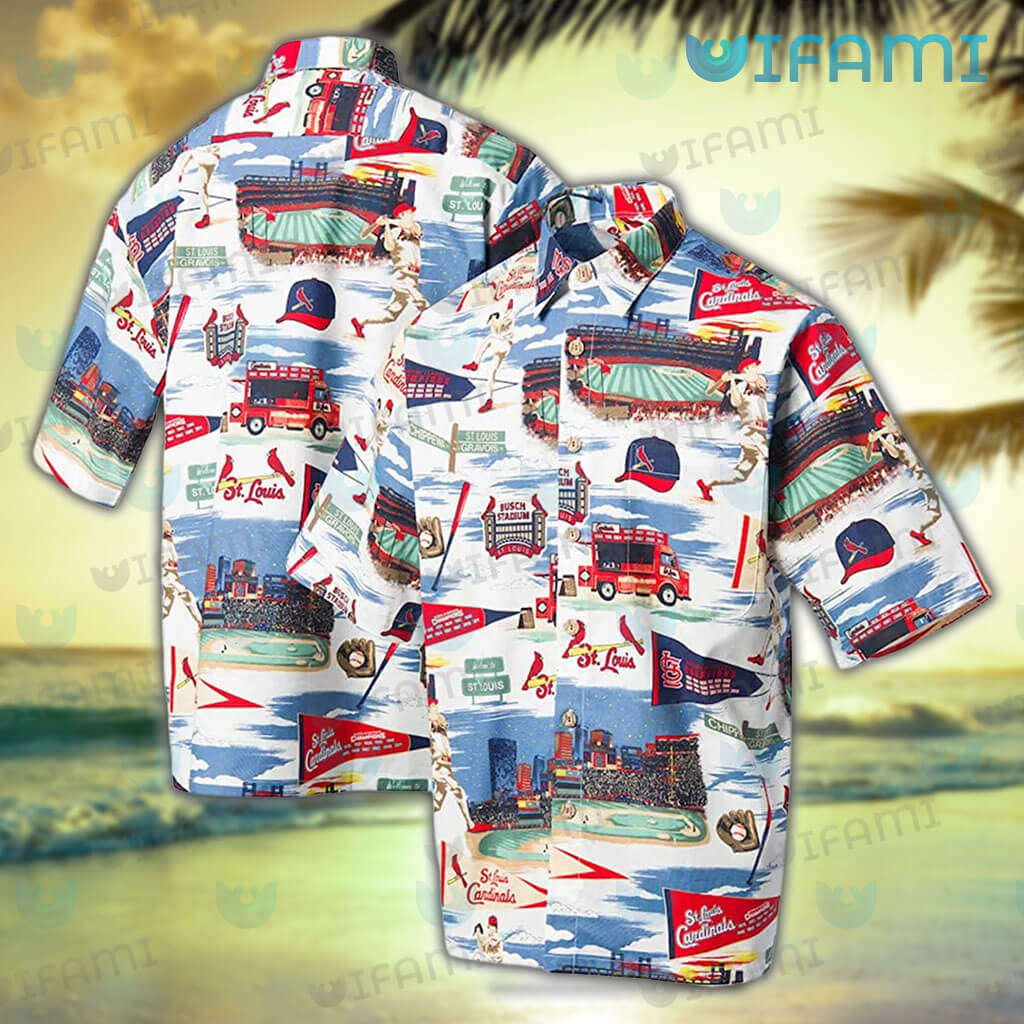 MLB St. Louis Cardinals Hawaiian Shirt Gift For Baseball Fans
