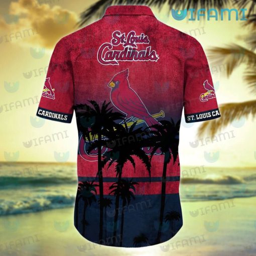 St Louis Cardinals Hawaiian Shirt Coconut Tree St Louis Cardinals Gift