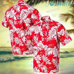 St Louis Cardinals Hawaiian Shirt Palm Leaves St Louis Cardinals Gift