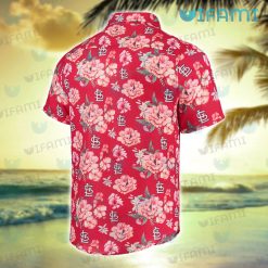St Louis Cardinals Hawaiian Shirt Rose Pattern St Louis Cardinals Gift
