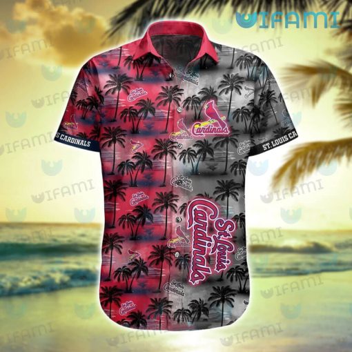 St Louis Cardinals Hawaiian Shirt Sunset Dark St Louis Cardinals Gift