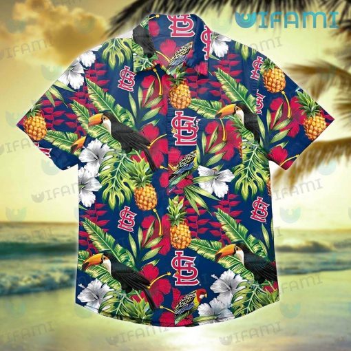 St Louis Cardinals Hawaiian Shirt Toucan Pineapple St Louis Cardinals Gift