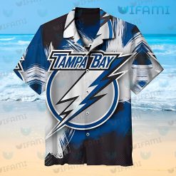 Tampa Bay Lightning Hawaiian Shirt Big Logo Tampa Bay Lightning Gift