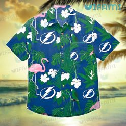 Tampa Bay Lightning Hawaiian Shirt Flamingo Parrot Tampa Bay Lightning Gift
