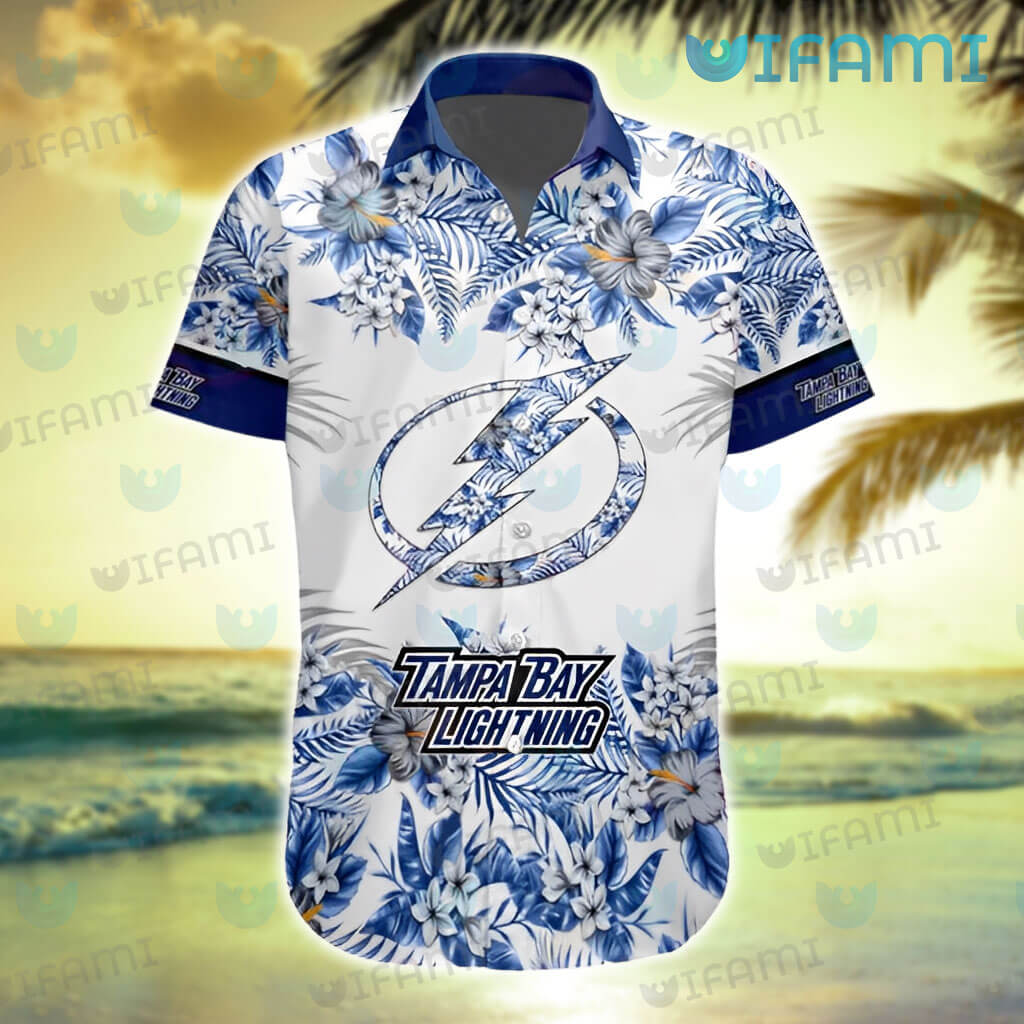 Tampa Bay Lightning NHL For Sports Fan Flower Hawaiian Beach Shirt