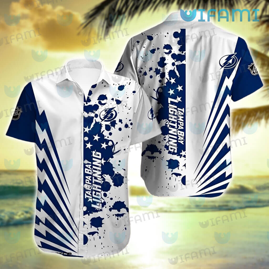 Personalized Tampa Bay Rays Baseball Full Printing 3D Hawaiian Shirt - Blue  - Senprintmart Store