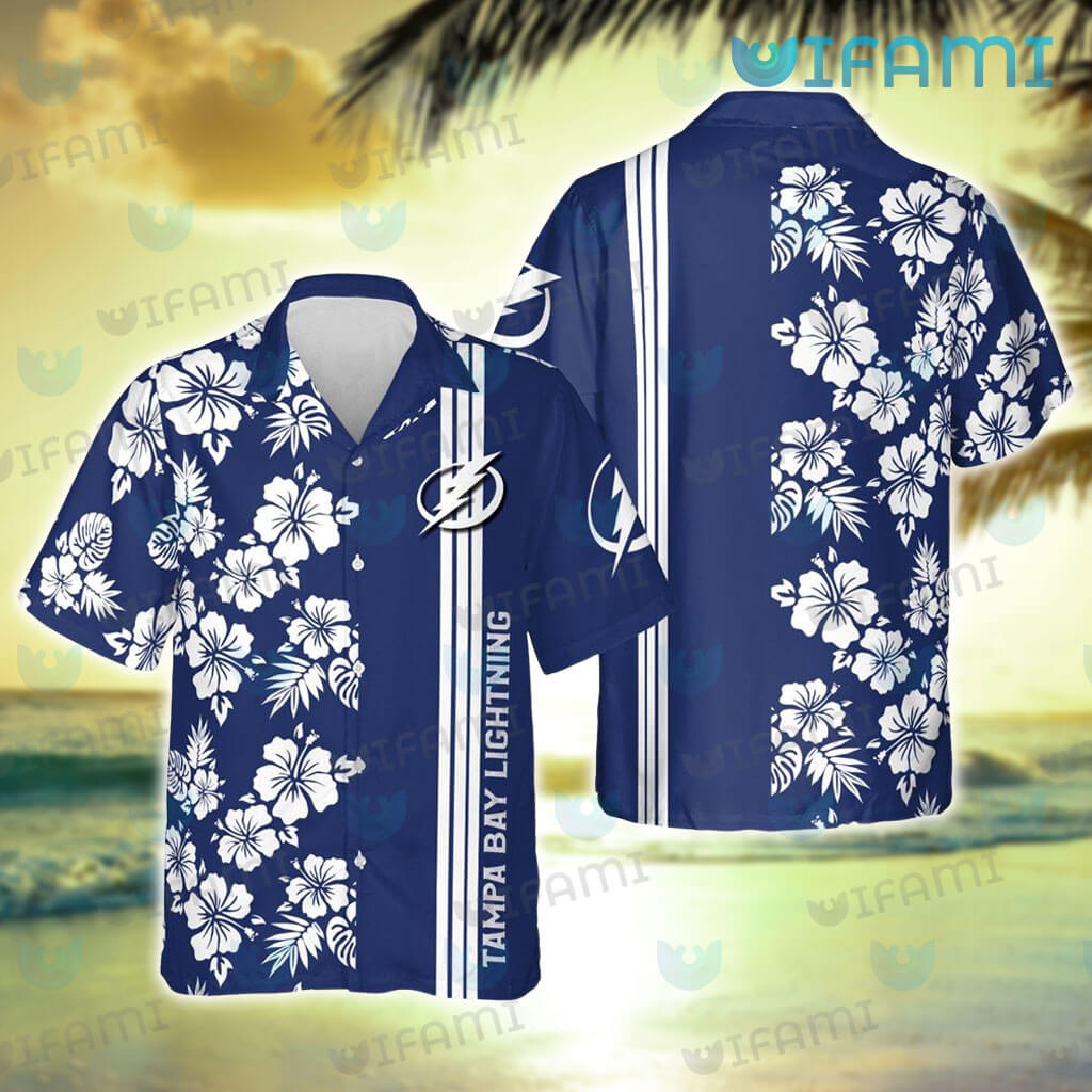 Tampa Bay Lightning NHL For Sports Fan Flower Hawaiian Beach Shirt