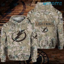 Tampa Bay Lightning Hoodie 3D Camouflage Tampa Bay Lightning Gift