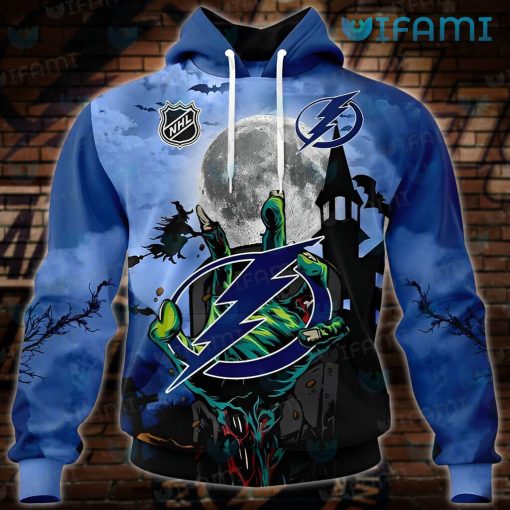 Tampa Bay Lightning Hoodie 3D Halloween Night Tampa Bay Lightning Gift