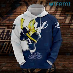 Tampa Bay Lightning Hoodie 3D Mascot Logo Tampa Bay Lightning Gift