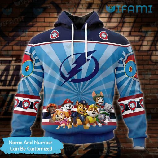 Tampa Bay Lightning Hoodie 3D Paw Patrol Custom Tampa Bay Lightning Gift