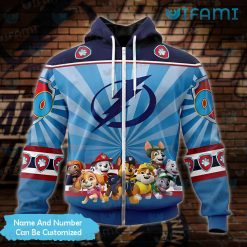 Tampa Bay Lightning Hoodie 3D Paw Patrol Custom Tampa Bay Lightning Zipper