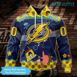 Tampa Bay Lightning Hoodie 3D SpongeBob Patrick Star Custom Tampa Bay Lightning Gift